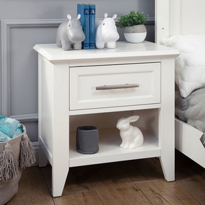 NS Baby 001 - Finish: Warm White<br><br>Available in Sandbar<br><br>Dimensions: 25.71 L x 16.93 W x 25.98 H