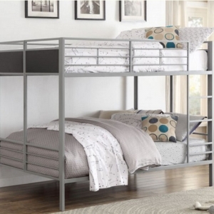 M Bunkbed 024 - Finish: Grey FInish<br>Dimensions: 77 x 55.75 x 64.25H