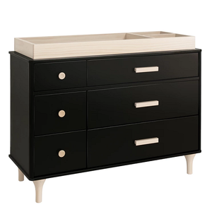 DR Baby 066 - Finish: Black/Washed Natural<br><br>Available in White/Natural<br><br>Dimensions: <br><Br>48.00 L x 19.00 W x 33.75 H<br><br>Assembled Weight: 115.00lbs