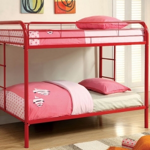 M Bunkbed 067 - Contemporary Style<br><br>Improved Rail Reinforcement<br><br>Non-Recycled Heavy Gauge Tubing<br><br>Full Metal Construction<br><br>