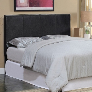 Item # 235HB - Available in Twin & Queen Headboard (Full Size Compatible) Leatherette w/ Acrylic Buttons<br><br>Wall Mountable<br><br>