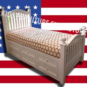 Item # US0024 Twin Captain's Bed