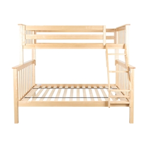 Item # JLB0045 - ADDITIONAL INFORMATION<BR>
Finish: Natural<BR>
Bunk Bed Type: Twin over Full Bunk<BR>
Dimensions: L 81.25 W 59.75 H 68.25 in 
