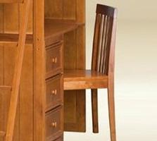 Item # C-P Chair in Pecan - W16