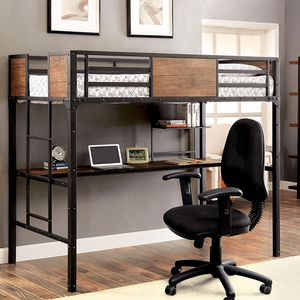 Item # MLB014 Twin Workstation Loft Bed