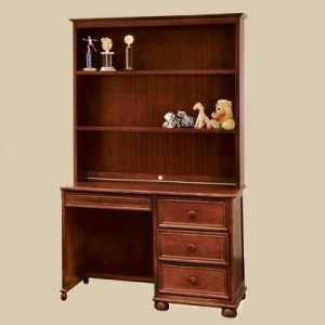 Desk 052 - Finish: Dark Pecan<br><br>Dimensions: 43 7/8 W x 24 7/8 D x 30 H