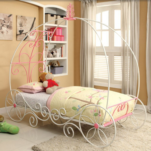 Item # 019FUN - Finish: Pink & White<br><br>Dimensions: 93 5/8 L X 41 3/8 W X 87 1/4 H