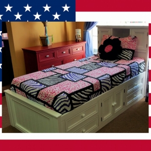 Item # US0032 - Made in USA<br><br>Durable & Super Strong<br><br>Available in 33 Different Color<br><br>Modifications Available<br><br>Different Knob & Drawer Front Options<br><br>Made to order<br><br>Available in Twin, Full & Queen Size<br>