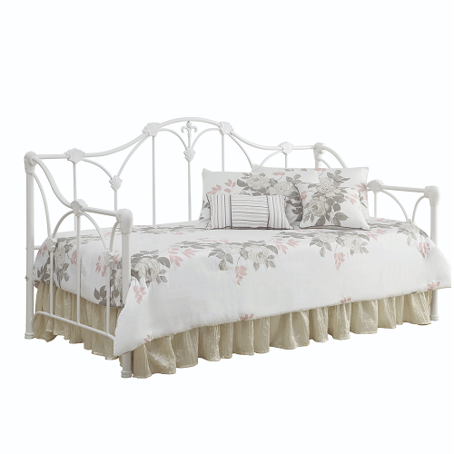 Item # 004MDB Daybed with Floral White Frame