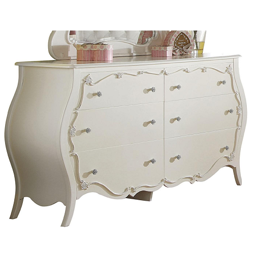 Item # 259DR Amelia Collection 6 Drawer Dresser