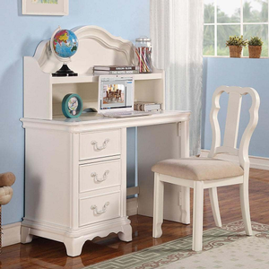 Item # A0032D - Finish: White<br><br>*Hutch sold separately*<br><br>Dimensions: 44