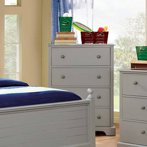 Item # 046CH 4 Drawer Chest in Gray - Finish: Gray<br><br>Available in Cherry & Blue<br><br>Dimensions: 29