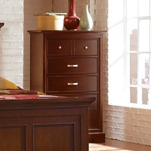 Item # 074CH Chest - Traditional style chest with finished drawer interior and metal glides<br><br>Transitional Style<br><br>
Dust Proof Panel<br><br>