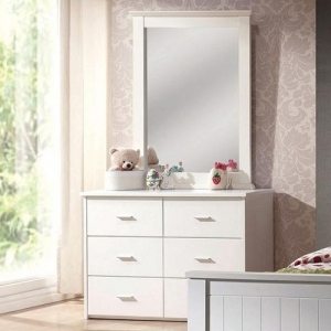 Item # 085DR Dresser - Finish: White<br><br>*Mirror Sold Separately*<br><br>Dimensions: 39