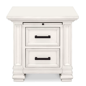 Item # A0375NS - Finish: Coastal White<br>Available in Moonstone<br>Assembled Dimensions: 16.57 x 19.25 x 27.16<br>Assembled Weight: 63.8 lbs