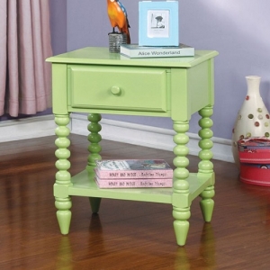 Item # A0037NS - Finish: Apple Green<br>Materials: Solid Wood<br>Dimensions: 19